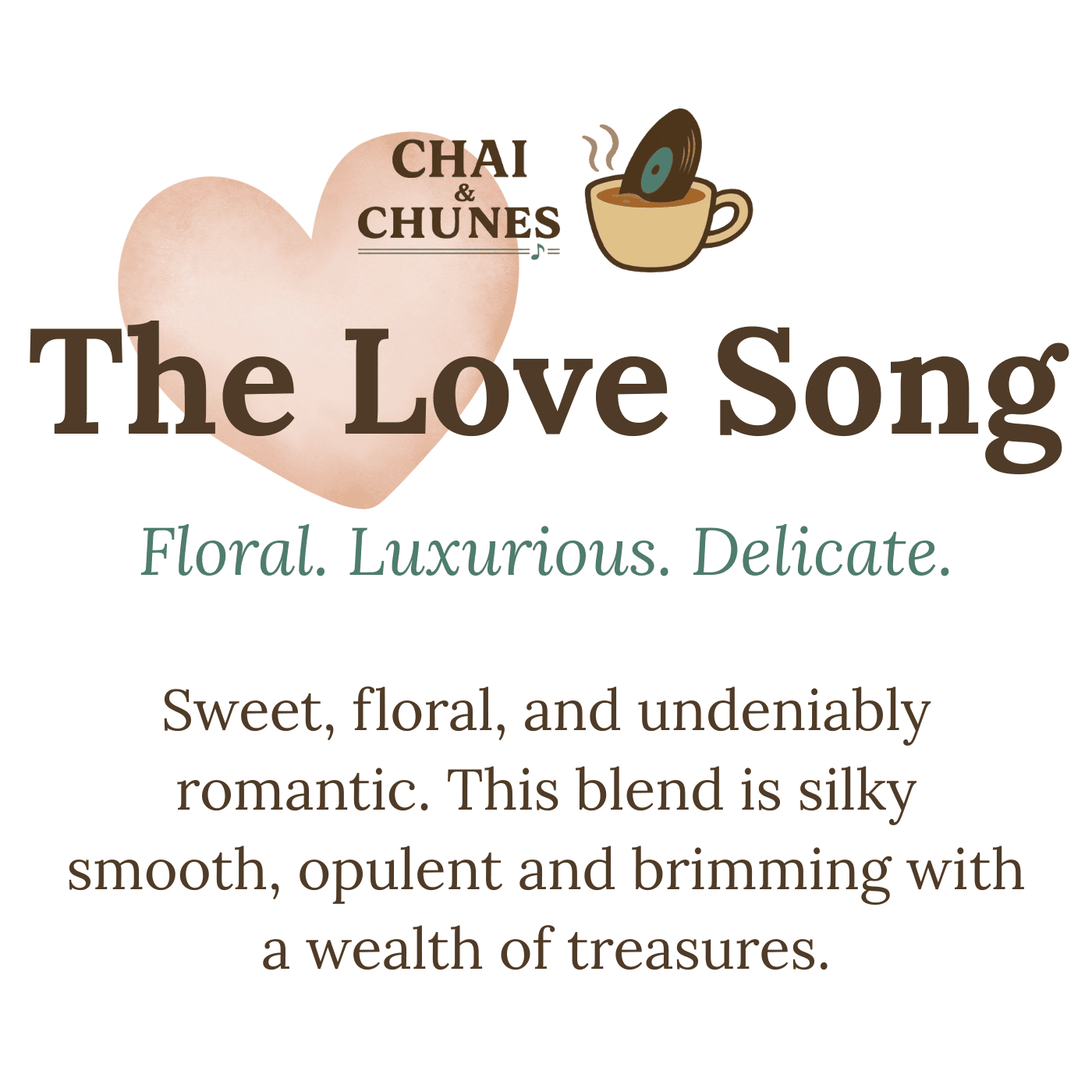 The Love Song (Saffron + Rose + Wild Honey)